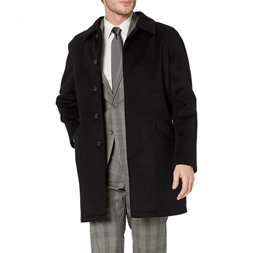 DKNY Men's Water Repellent Rain Jacket
